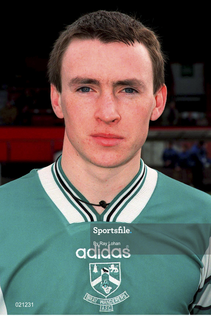 7 February 1999; Philip Keogh of Bray Wanderers prior to the Harp Lager National League Premier Division match between Bohemians and Bray Wanderers at Dalymount Park in Dublin. Photo by Ray Lohan/Sportsfile