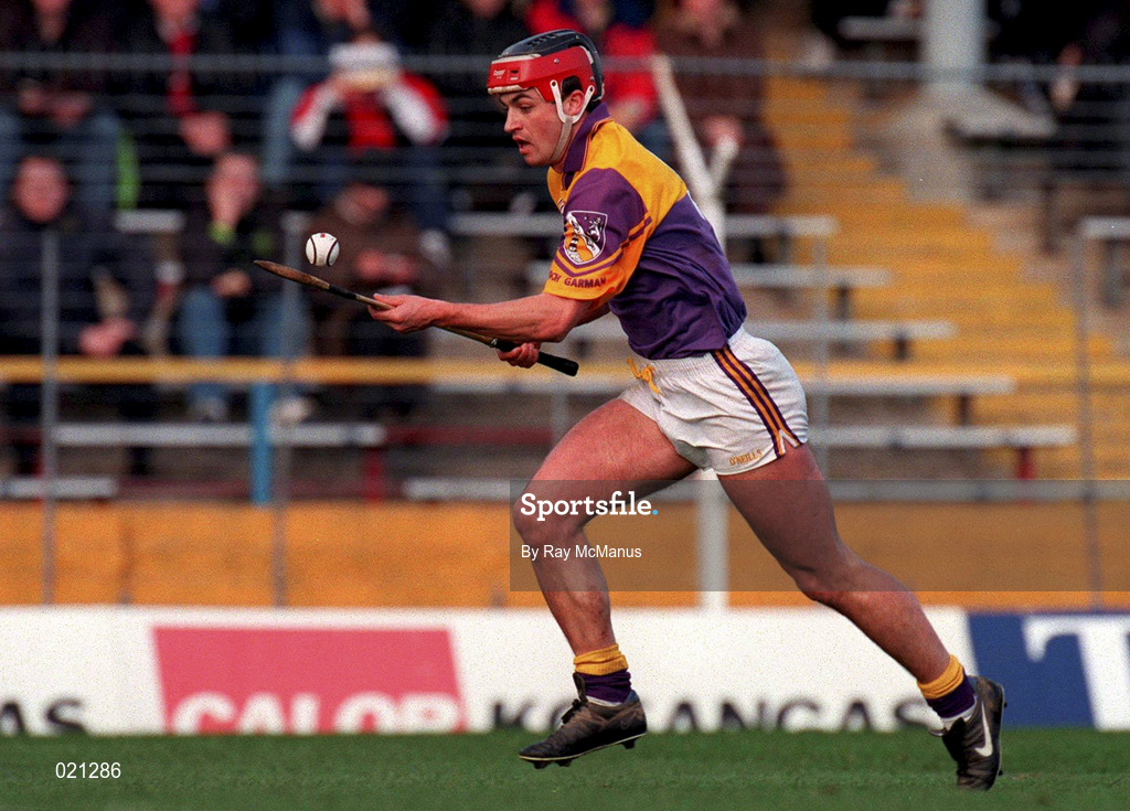 21 March 1999; Ryan Quigley of Wexford during the Church and General National Hurling League Division 1B match between Tipperary and Wexford at Semple Stadium in Thurles Tipperary. Photo by Ray McManus/Sportsfile