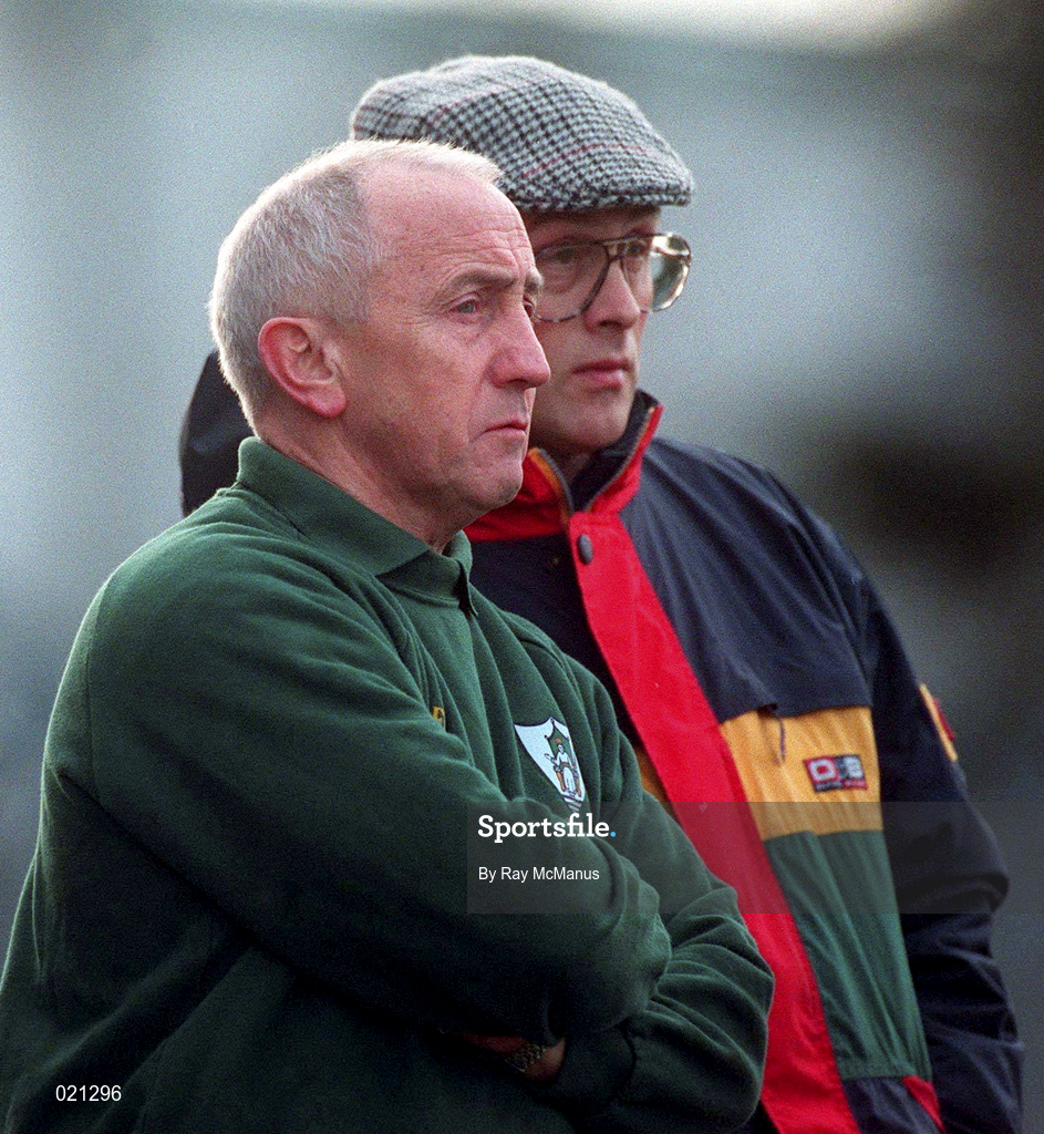 28 February 1999; Meath manager Sean Boylan during the Church and General National Football League Division 1 match between Meath and Derry at Páirc Tailteann in Navan, Meath. Photo by Ray McManus/Sportsfile