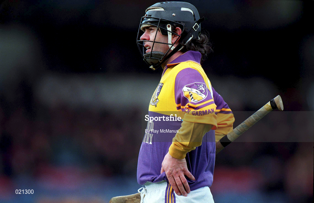 21 March 1999; Sean Flood of Wexford during the Church and General National Hurling League Division 1B match between Tipperary and Wexford at Semple Stadium in Thurles, Tipperary. Photo by Ray McManus/Sportsfile