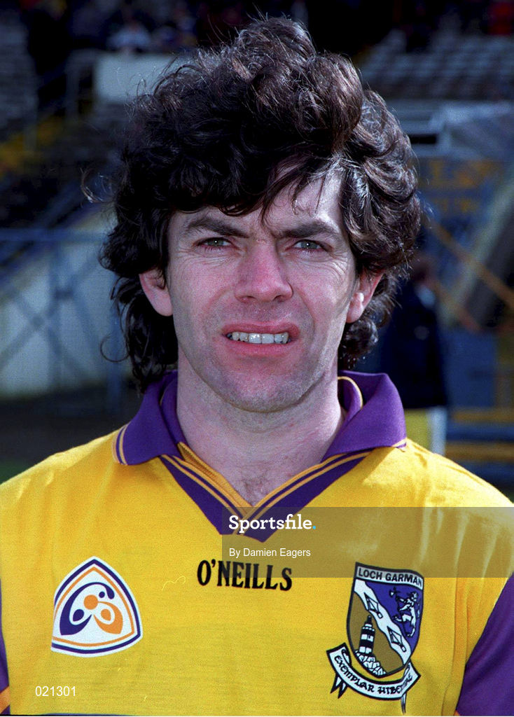 21 March 1999; Sean Flood of Wexford prior to the Church and General National Hurling League Division 1B match between Tipperary and Wexford at Semple Stadium in Thurles Tipperary. Photo by Damien Eagers/Sportsfile
