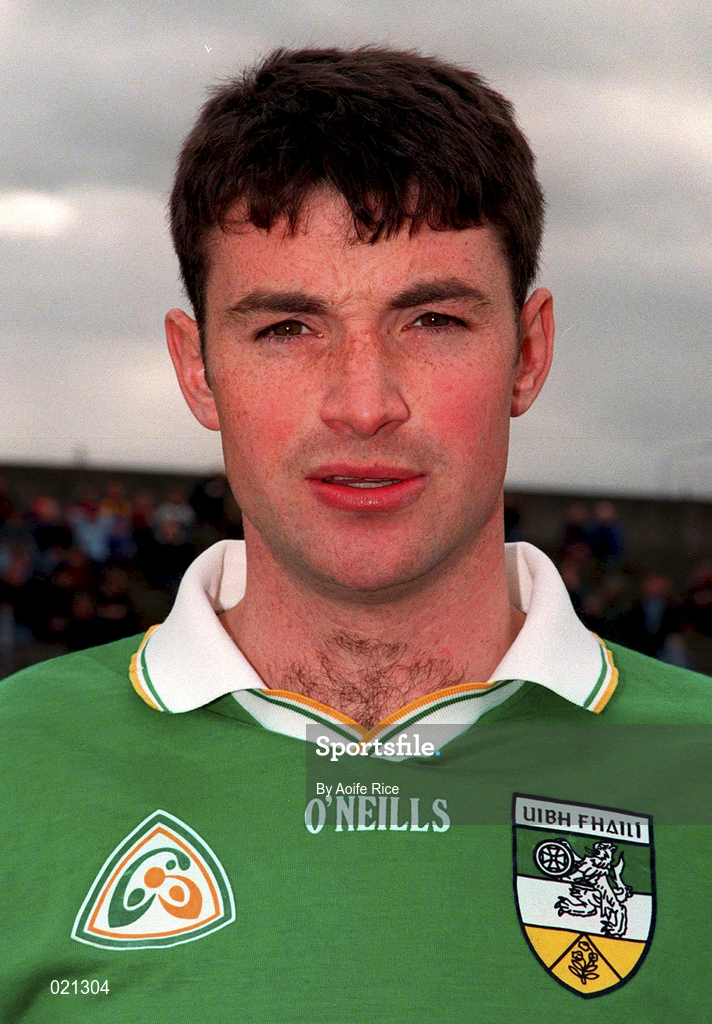 14 March 1999; Sean Grennan of Offaly prior to the Church and General National Football League Division 1 match between Offaly and Donegal at O'Connor Park in Tullamore, Offaly. Photo by Aoife Rice/Sportsfile