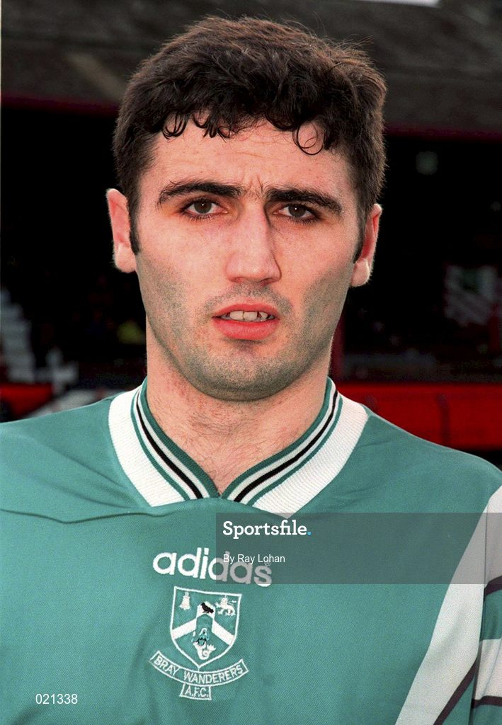 7 February 1999; Stephen Fox of Bray Wanderers prior to the Harp Lager National League Premier Division match between Bohemians and Bray Wanderers at Dalymount Park in Dublin. Photo by Ray Lohan/Sportsfile
