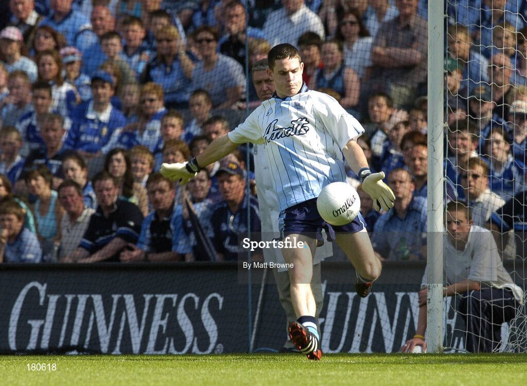 19 June 2005; Stephen Cluxton, Dublin. Bank of Ireland Leinster Senior Football Championship Semi-Final, Dublin v Wexford, Croke Park, Dublin. Picture credit; Matt Browne / SPORTSFILE