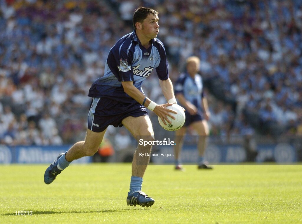 19 June 2005; Alan Brogan, Dublin. Bank of Ireland Leinster Senior Football Championship Semi-Final, Dublin v Wexford, Croke Park, Dublin. Picture credit; Damien Eagers / SPORTSFILE