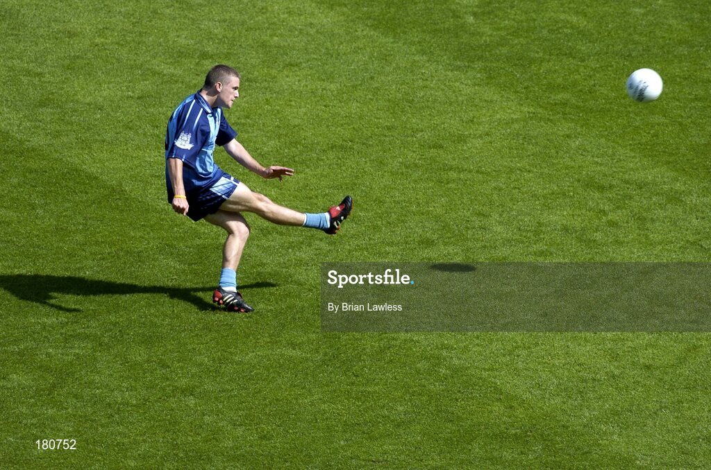 19 June 2005; Tomas Quinn, Dublin. Bank of Ireland Leinster Senior Football Championship Semi-Final, Dublin v Wexford, Croke Park, Dublin. Picture credit; Brian Lawless / SPORTSFILE