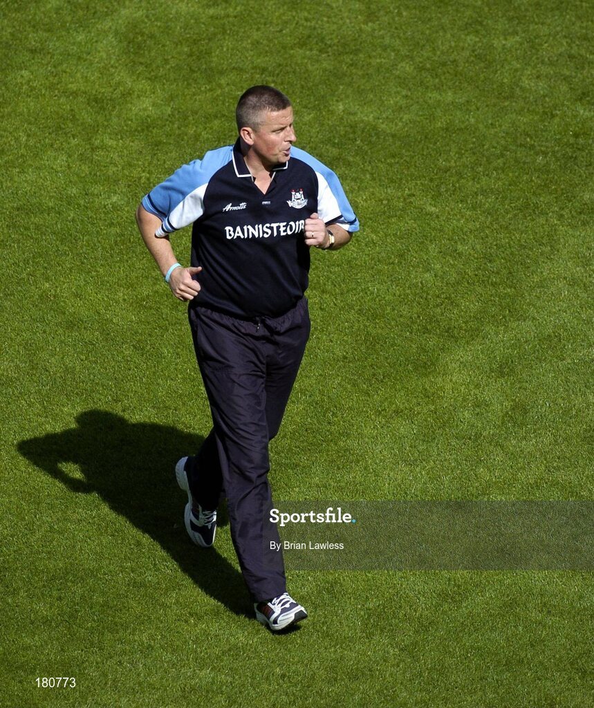 19 June 2005; Dublin manager Paul Caffrey. Bank of Ireland Leinster Senior Football Championship Semi-Final, Dublin v Wexford, Croke Park, Dublin. Picture credit; Brian Lawless / SPORTSFILE