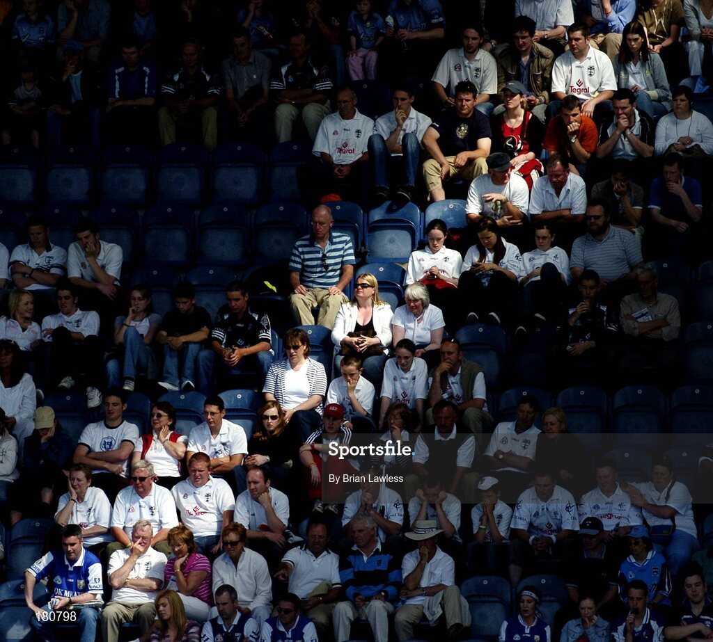 19 June 2005; GAA fans sit in the upper tier of the Cusack stand. Bank of Ireland Leinster Senior Football Championship Semi-Final, Dublin v Wexford, Croke Park, Dublin. Picture credit; Brian Lawless / SPORTSFILE