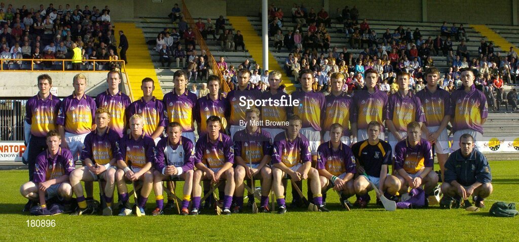 22 June 2005; Wexford team. U21 Leinster Hurling Championship Semi-Final, Wexford v Kilkenny, Wexford Park, Wexford. Picture credit; Matt Browne / SPORTSFILE