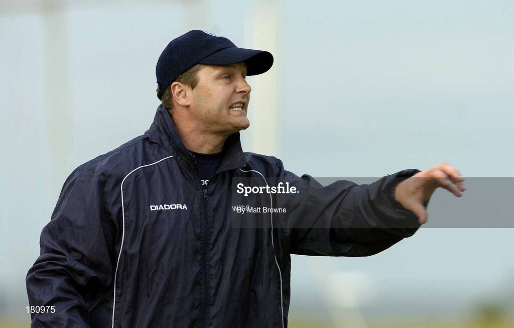 24 June 2005; Giles Cheevers, Waterford United, Assistant manager pictured during the game against Shelbourne. eircom League, Premier Division, Waterford United v Shelbourne, Waterford RSC, Waterford. Picture credit; Matt Browne / SPORTSFILE