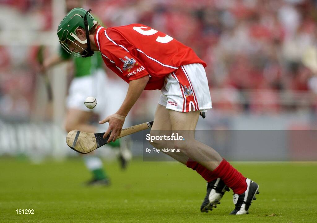 26 June 2005; Peter O'Driscoll, Cork. Munster Minor Hurling Championship Final, Cork v Limerick, Pairc Ui Chaoimh, Cork. Picture Credit; Ray McManus / SPORTSFILE