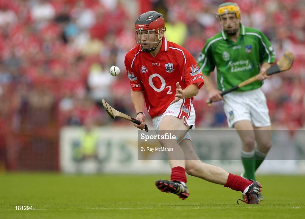 26 June 2005; Paudie O'Sullivan, Cork. Munster Minor Hurling Championship Final, Cork v Limerick, Pairc Ui Chaoimh, Cork. Picture Credit; Ray McManus / SPORTSFILE