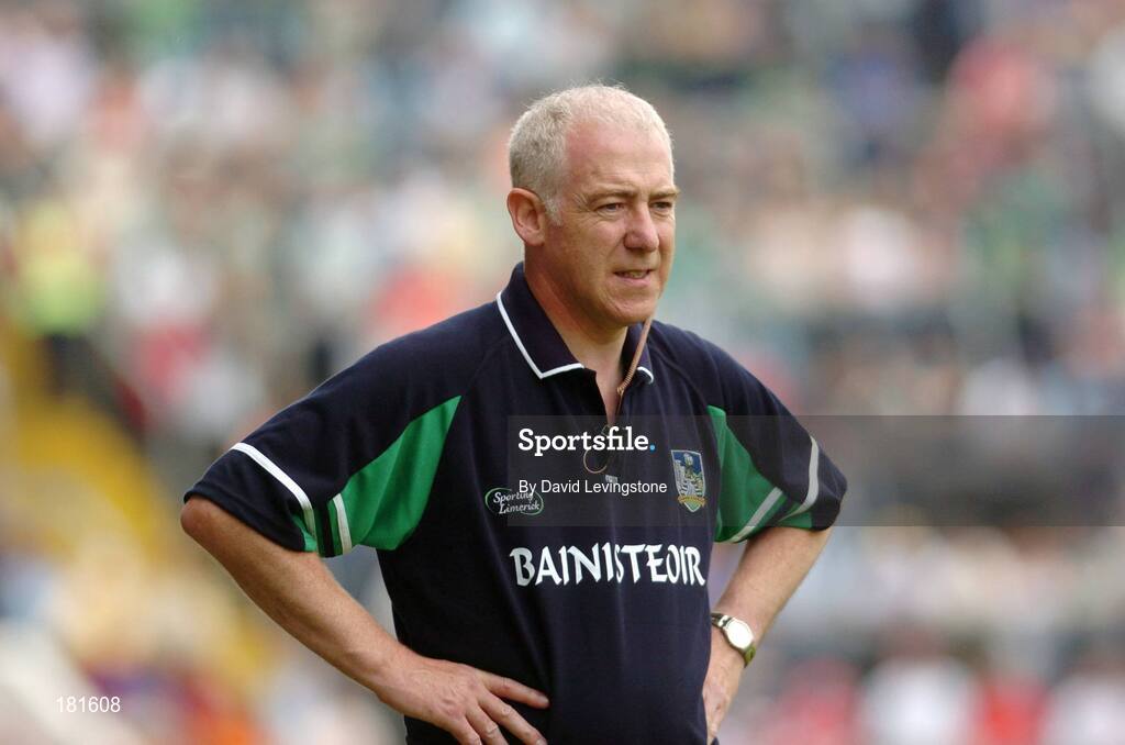 26 June 2005; Timmy O'Connor, Limerick minor manager. Munster Minor Hurling Championship Final, Cork v Limerick, Pairc Ui Chaoimh, Cork. Picture Credit; David Levingstone / SPORTSFILE