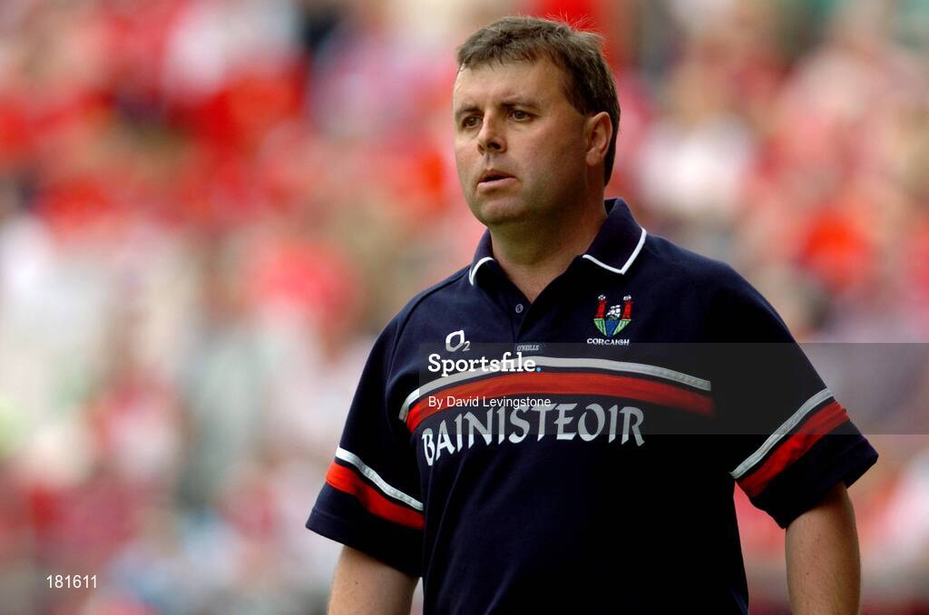 26 June 2005; Donncha O'Rinn, Cork minor manager. Munster Minor Hurling Championship Final, Cork v Limerick, Pairc Ui Chaoimh, Cork. Picture Credit; David Levingstone / SPORTSFILE