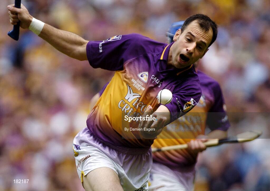 3 July 2005; Darragh Ryan, Wexford. Guinness Leinster Senior Hurling Championship Final, Kilkenny v Wexford, Croke Park, Dublin. Picture credit; Damien Eagers / SPORTSFILE