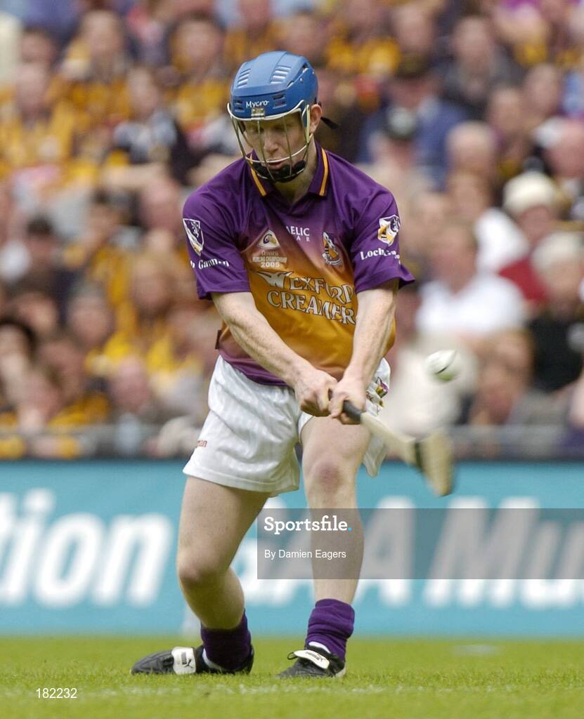 3 July 2005; Rory Jacob, Wexford. Guinness Leinster Senior Hurling Championship Final, Kilkenny v Wexford, Croke Park, Dublin. Picture credit; Damien Eagers / SPORTSFILE