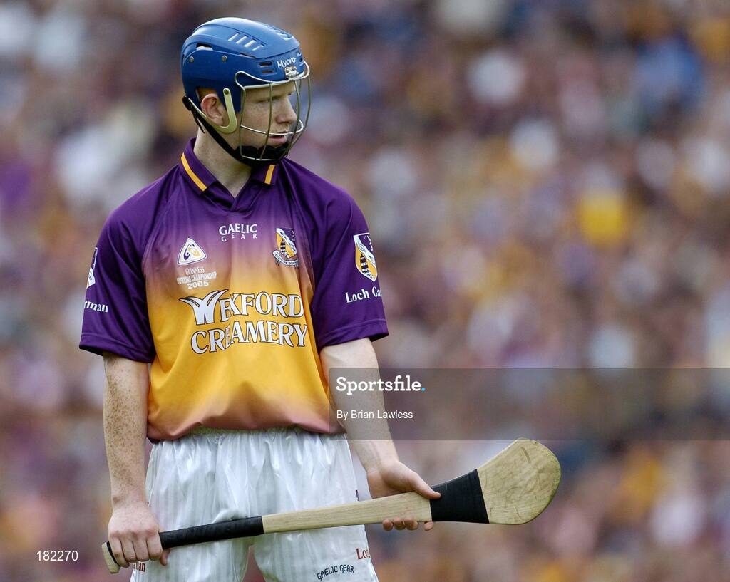 3 July 2005; Rory Jacob, Wexford. Guinness Leinster Senior Hurling Championship Final, Kilkenny v Wexford, Croke Park, Dublin. Picture credit; Brian Lawless / SPORTSFILE