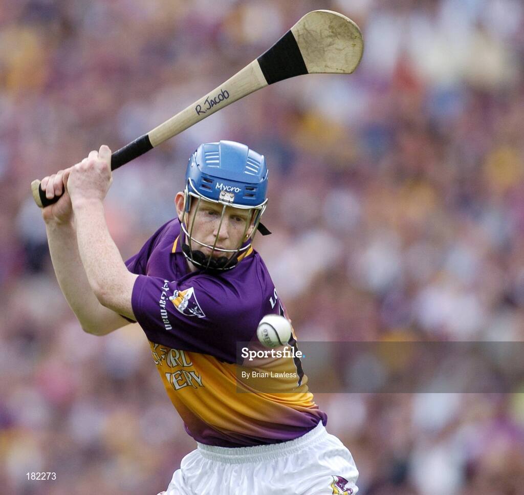 3 July 2005; Rory Jacob, Wexford. Guinness Leinster Senior Hurling Championship Final, Kilkenny v Wexford, Croke Park, Dublin. Picture credit; Brian Lawless / SPORTSFILE