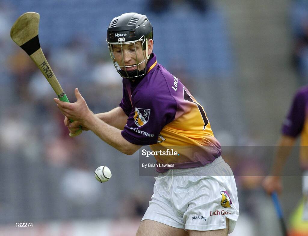3 July 2005; Michael Jacob, Wexford. Guinness Leinster Senior Hurling Championship Final, Kilkenny v Wexford, Croke Park, Dublin. Picture credit; Brian Lawless / SPORTSFILE