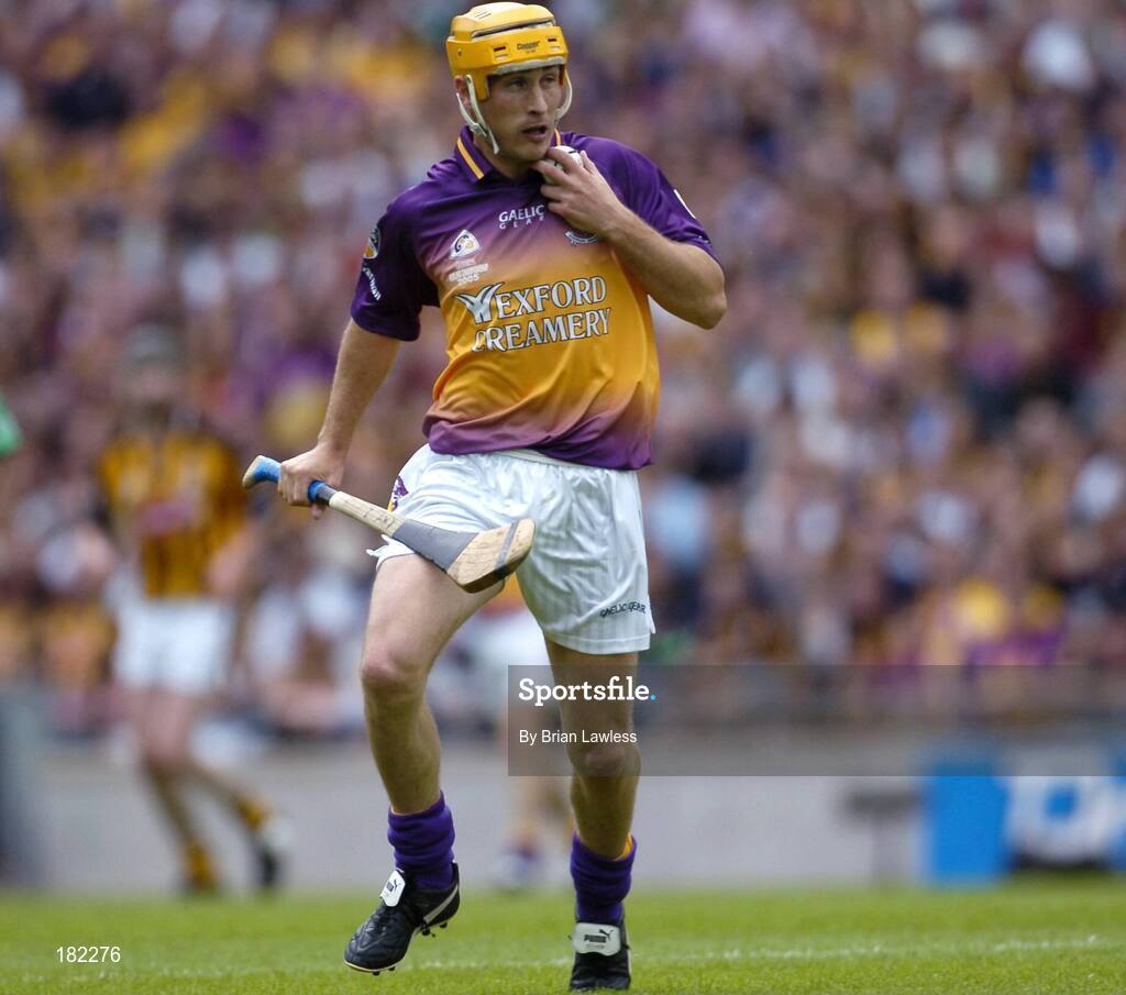 3 July 2005; Rory McCarthy, Wexford. Guinness Leinster Senior Hurling Championship Final, Kilkenny v Wexford, Croke Park, Dublin. Picture credit; Brian Lawless / SPORTSFILE