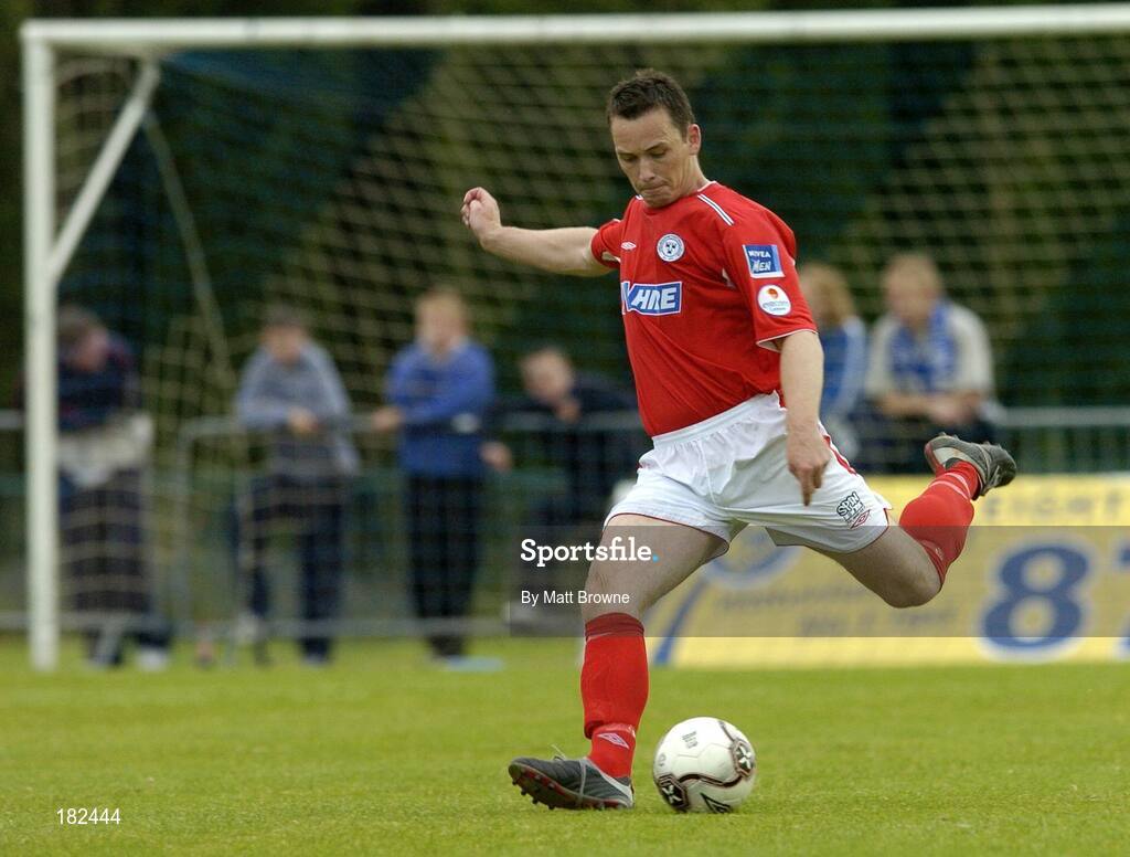 24 June 2005; David Crawley, Shelbourne. eircom League, Premier Division, Waterford United v Shelbourne, Waterford RSC, Waterford. Picture credit; Matt Browne / SPORTSFILE