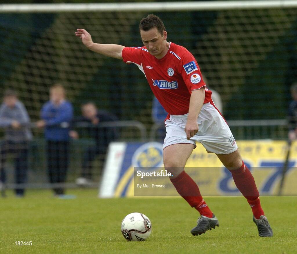24 June 2005; David Crawley, Shelbourne. eircom League, Premier Division, Waterford United v Shelbourne, Waterford RSC, Waterford. Picture credit; Matt Browne / SPORTSFILE