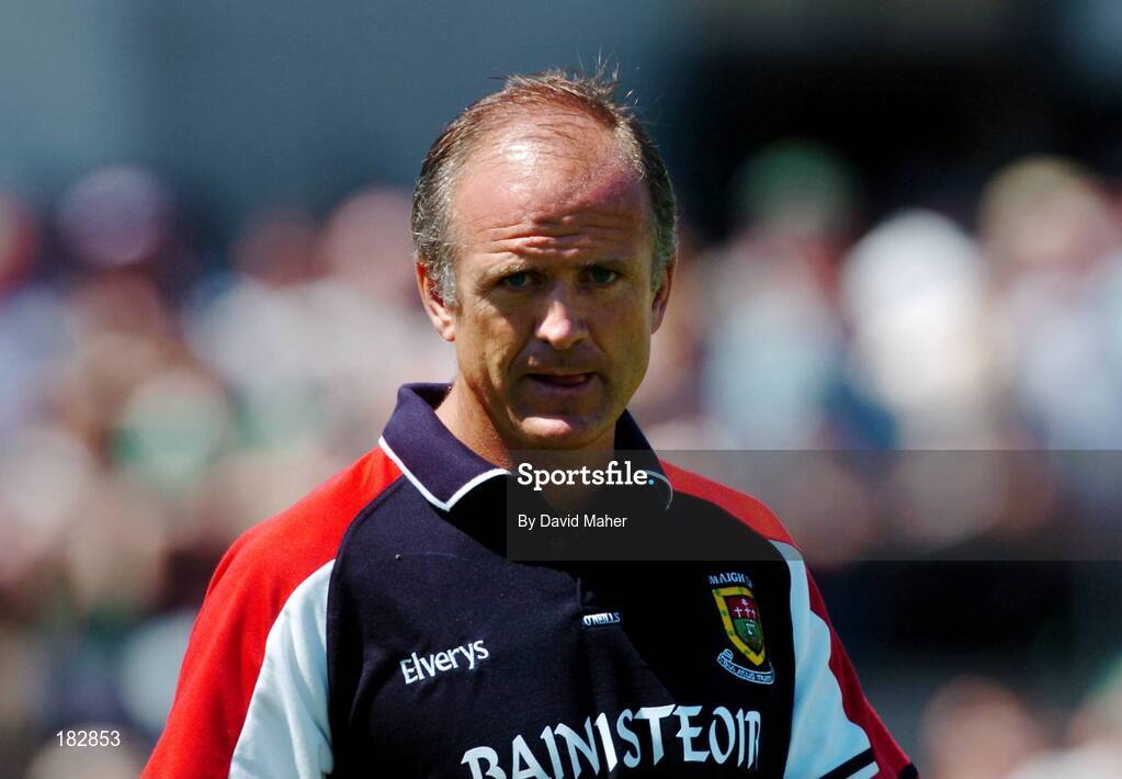 10 July 2005; John Maughan, Mayo, in action against, Galway. Bank of Ireland Connacht Senior Football Championship Final, Galway v Mayo, Pearse Stadium, Galway. Picture credit; David Maher / SPORTSFILE