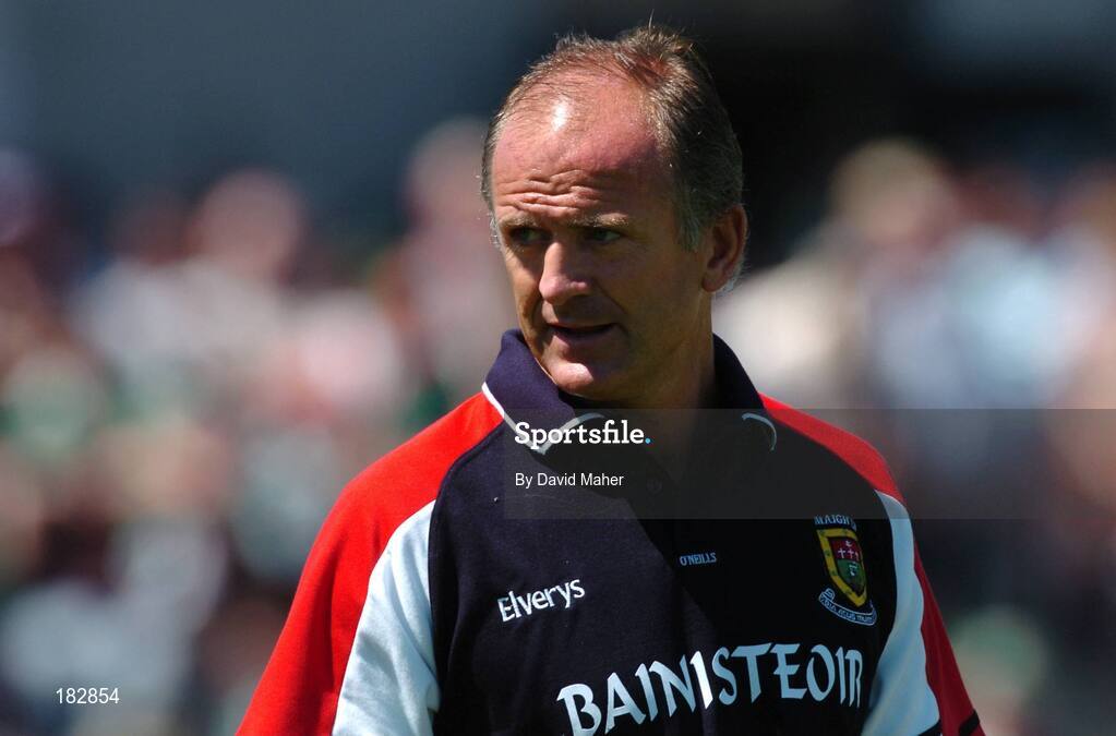 10 July 2005; John Maughan, Mayo manager. Bank of Ireland Connacht Senior Football Championship Final, Galway v Mayo, Pearse Stadium, Galway. Picture credit; David Maher / SPORTSFILEE