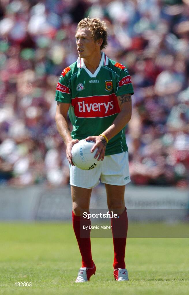 10 July 2005; Ciaran McDonald, Mayo. Bank of Ireland Connacht Senior Football Championship Final, Galway v Mayo, Pearse Stadium, Galway. Picture credit; David Maher / SPORTSFILE