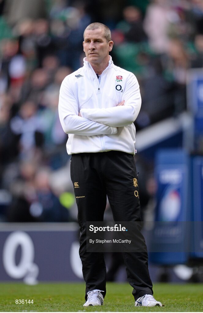22 February 2014; England head coach Stuart Lancaster. RBS Six Nations Rugby Championship, England v Ireland, Twickenham Stadium, Twickenham, London, England. Picture credit: Stephen McCarthy / SPORTSFILE