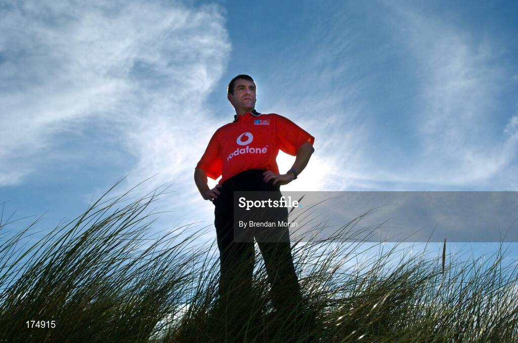 6 August 2004; Wexford hurler Liam Dunne. Morriscastle Beach, Co. Wexford. Picture credit; Brendan Moran / SPORTSFILE