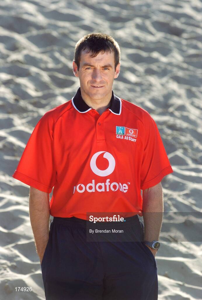 6 August 2004; Wexford hurler Liam Dunne. Morriscastle Beach, Co. Wexford. Picture credit; Brendan Moran / SPORTSFILE