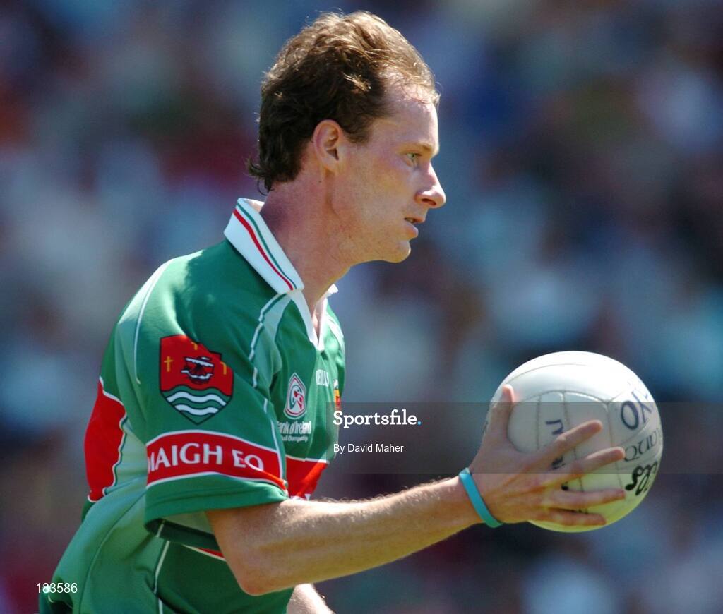 10 July 2005; James Nallen, Mayo. Bank of Ireland Connacht Senior Football Championship Final, Galway v Mayo, Pearse Stadium, Galway. Picture credit; David Maher / SPORTSFILE