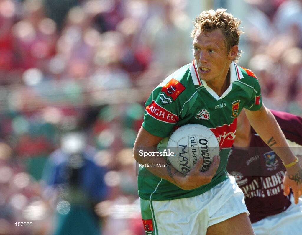 10 July 2005; Ciaran McDonald, Mayo. Bank of Ireland Connacht Senior Football Championship Final, Galway v Mayo, Pearse Stadium, Galway. Picture credit; David Maher / SPORTSFILE