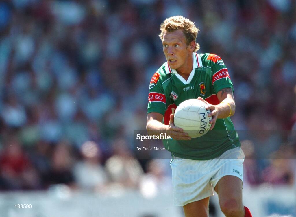 10 July 2005; Ciaran McDonald, Mayo. Bank of Ireland Connacht Senior Football Championship Final, Galway v Mayo, Pearse Stadium, Galway. Picture credit; David Maher / SPORTSFILE