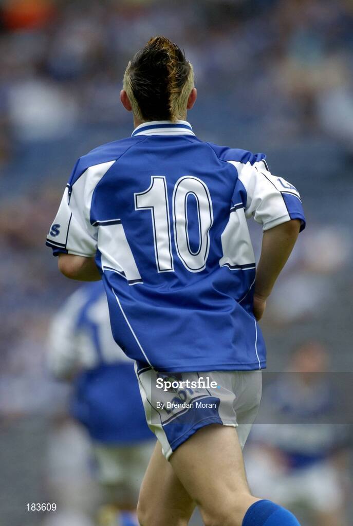 17 July 2005; Stephen O'Leary, Laois, with his unusual haircut. Leinster Minor Football Championship Final, Offaly v Laois, Croke Park, Dublin. Picture credit; Brendan Moran / SPORTSFILE