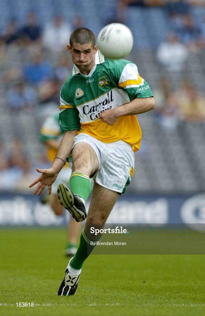 17 July 2005; Paul Deehan, Offaly. Leinster Minor Football Championship Final, Offaly v Laois, Croke Park, Dublin. Picture credit; Brendan Moran / SPORTSFILE