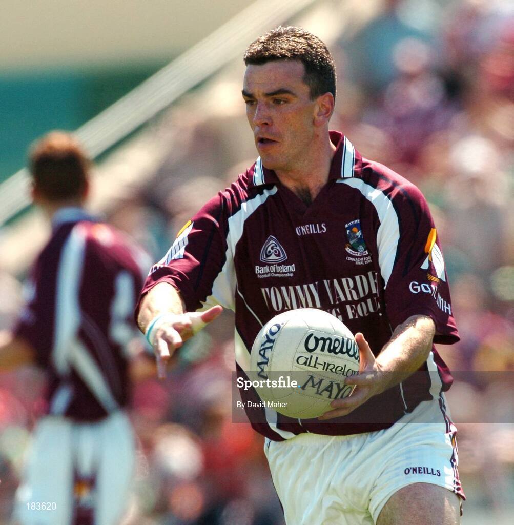 10 July 2005; Padraic Joyce, Galway. Bank of Ireland Connacht Senior Football Championship Final, Galway v Mayo, Pearse Stadium, Galway. Picture credit; David Maher / SPORTSFILE