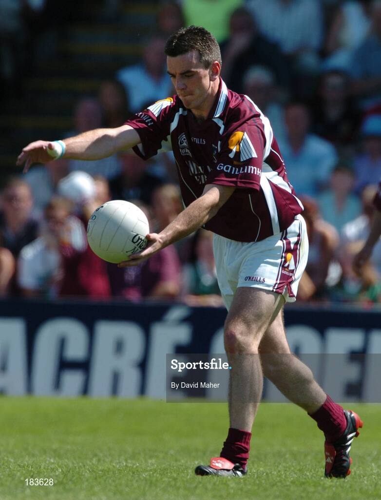 10 July 2005; Padraic Joyce, Galway. Bank of Ireland Connacht Senior Football Championship Final, Galway v Mayo, Pearse Stadium, Galway. Picture credit; David Maher / SPORTSFILE