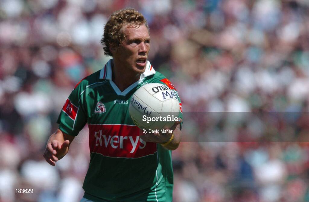 10 July 2005; Ciaran McDonald, Mayo. Bank of Ireland Connacht Senior Football Championship Final, Galway v Mayo, Pearse Stadium, Galway. Picture credit; David Maher / SPORTSFILE