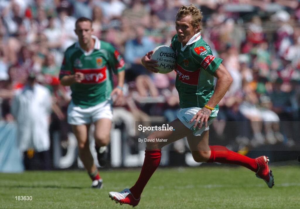 10 July 2005; Ciaran McDonald, Mayo. Bank of Ireland Connacht Senior Football Championship Final, Galway v Mayo, Pearse Stadium, Galway. Picture credit; David Maher / SPORTSFILE