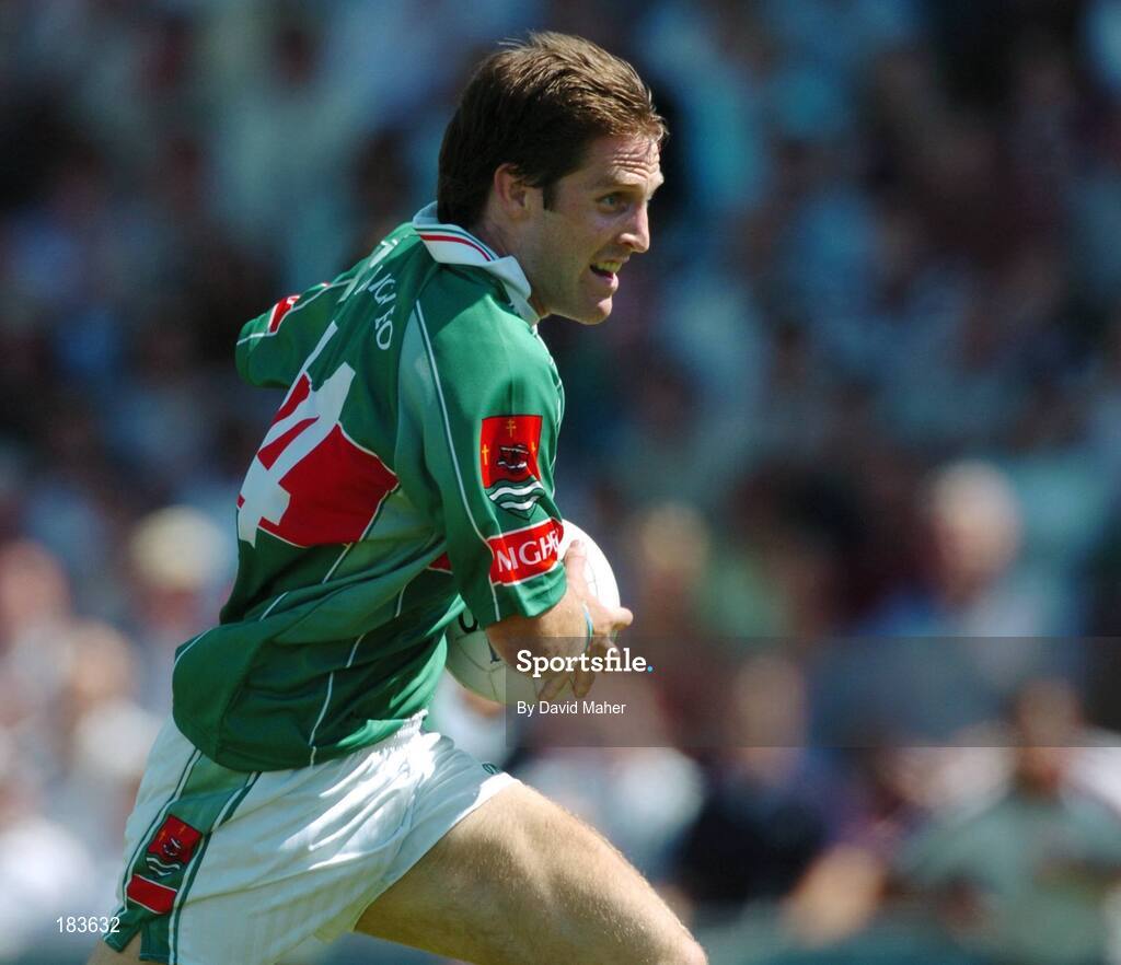 10 July 2005; Billy Joe Padden, Mayo. Bank of Ireland Connacht Senior Football Championship Final, Galway v Mayo, Pearse Stadium, Galway. Picture credit; David Maher / SPORTSFILE