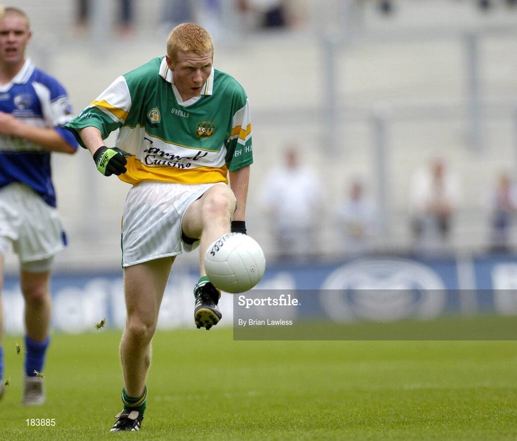 17 July 2005; Niall Darby, Offaly. Leinster Minor Football Championship Final, Offaly v Laois, Croke Park, Dublin. Picture credit; Brian Lawless / SPORTSFILE