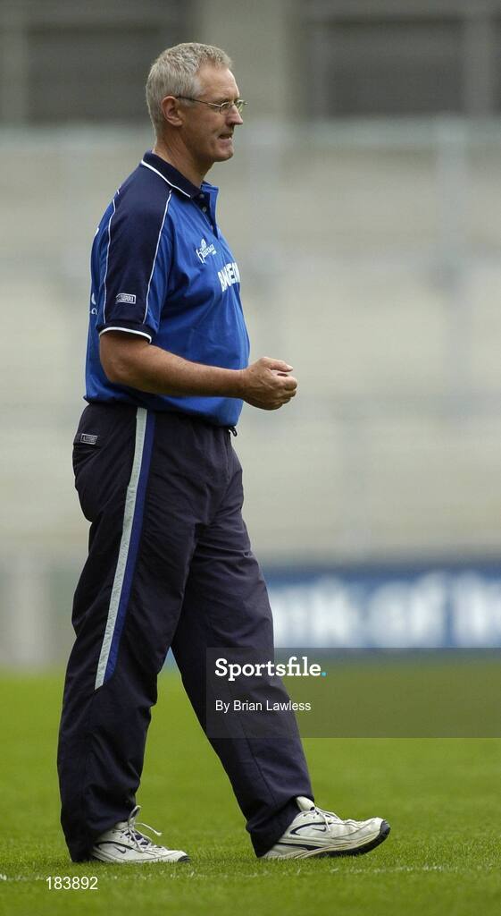 17 July 2005; Laois manager Andy Shortall. Leinster Minor Football Championship Final, Offaly v Laois, Croke Park, Dublin. Picture credit; Brian Lawless / SPORTSFILE