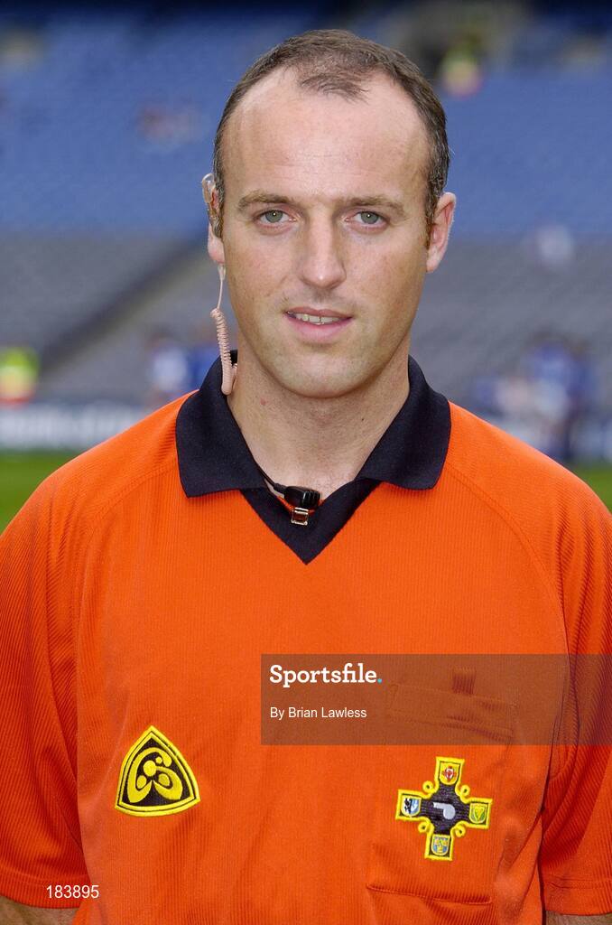 17 July 2005; Referee Cormac Reilly. Leinster Minor Football Championship Final, Offaly v Laois, Croke Park, Dublin. Picture credit; Brian Lawless / SPORTSFILE