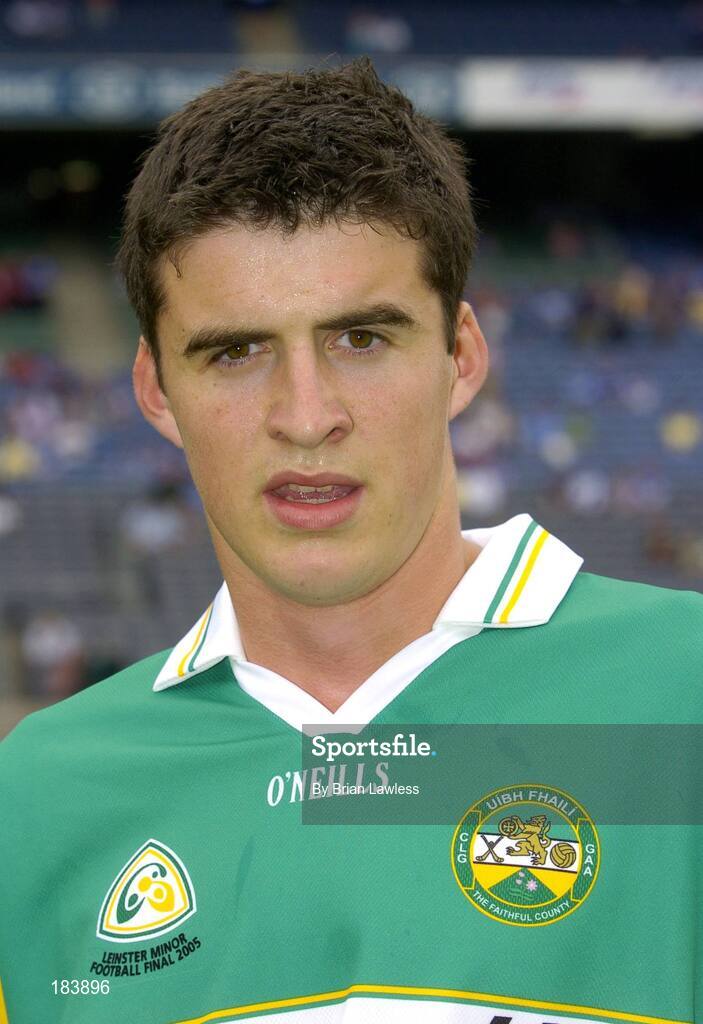 17 July 2005; Offaly captain Richard Dalton. Leinster Minor Football Championship Final, Offaly v Laois, Croke Park, Dublin. Picture credit; Brian Lawless / SPORTSFILE