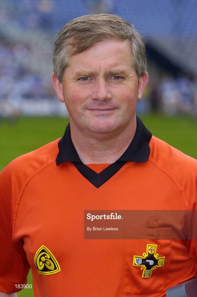 17 July 2005; Pat Keogh, Standby-by Linesman. Leinster Minor Football Championship Final, Offaly v Laois, Croke Park, Dublin. Picture credit; Brian Lawless / SPORTSFILE