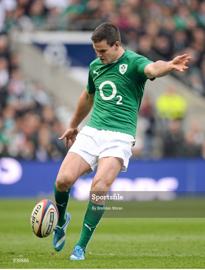 22 February 2014; Jonathan Sexton, Ireland. RBS Six Nations Rugby Championship, England v Ireland. Twickenham Stadium, Twickenham, London, England. Picture credit: Brendan Moran / SPORTSFILE