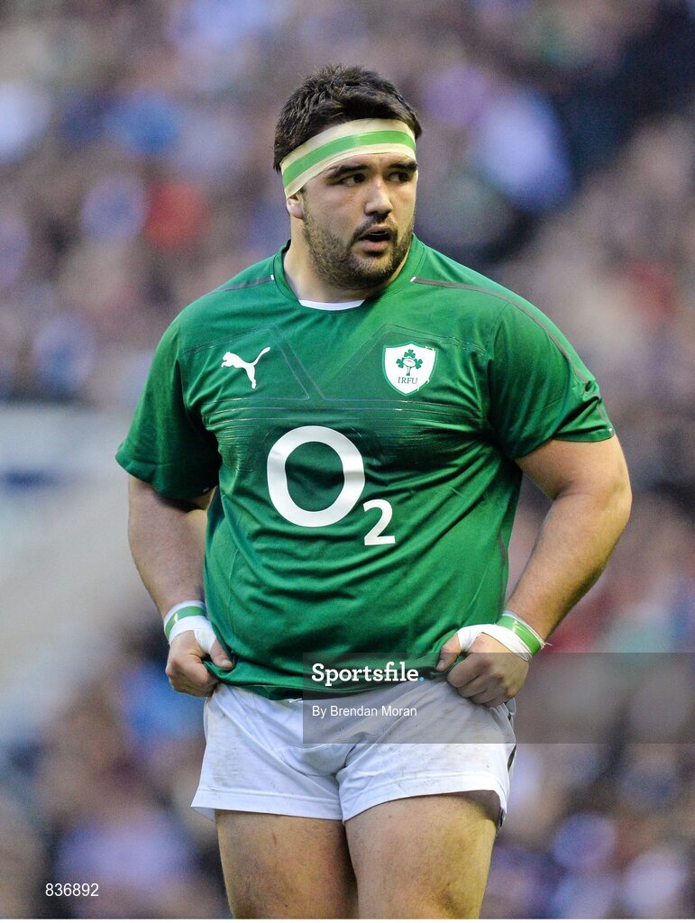 22 February 2014; Martin Moore, Ireland. RBS Six Nations Rugby Championship, England v Ireland. Twickenham Stadium, Twickenham, London, England. Picture credit: Brendan Moran / SPORTSFILE
