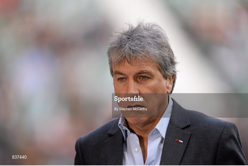 22 February 2014; BBC presenter John Inverdale. RBS Six Nations Rugby Championship, England v Ireland, Twickenham Stadium, Twickenham, London, England. Picture credit: Stephen McCarthy / SPORTSFILE